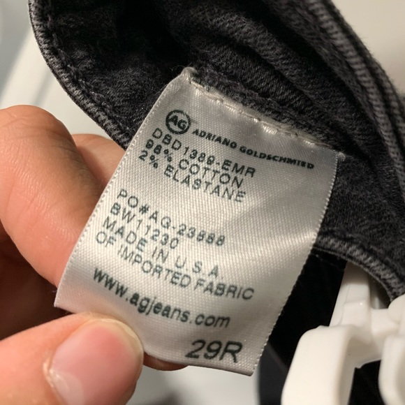 Adriano Goldschmied distressed black skinny jeans - Picture 6 of 7